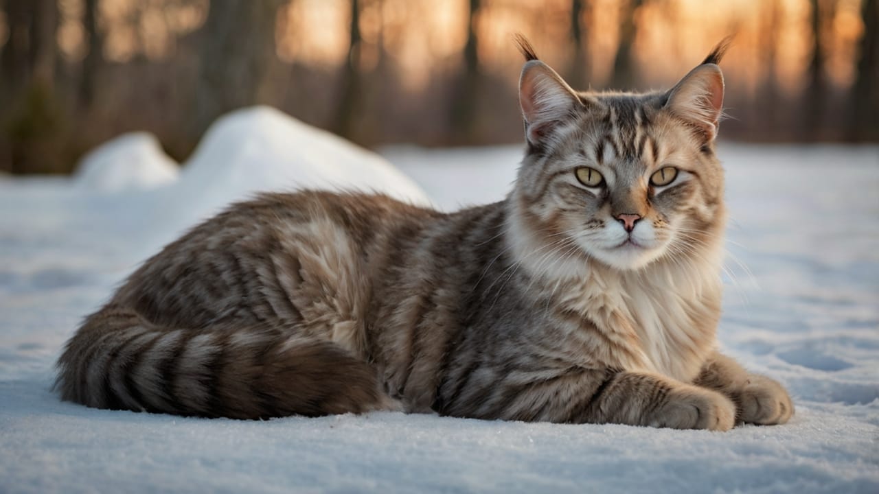 Charakter Maine Coon: Czy, charakteru Maine Coon