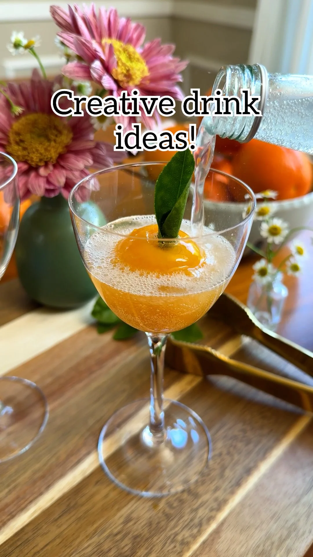 Creative drink ideas for hosting and holiday celebrations.