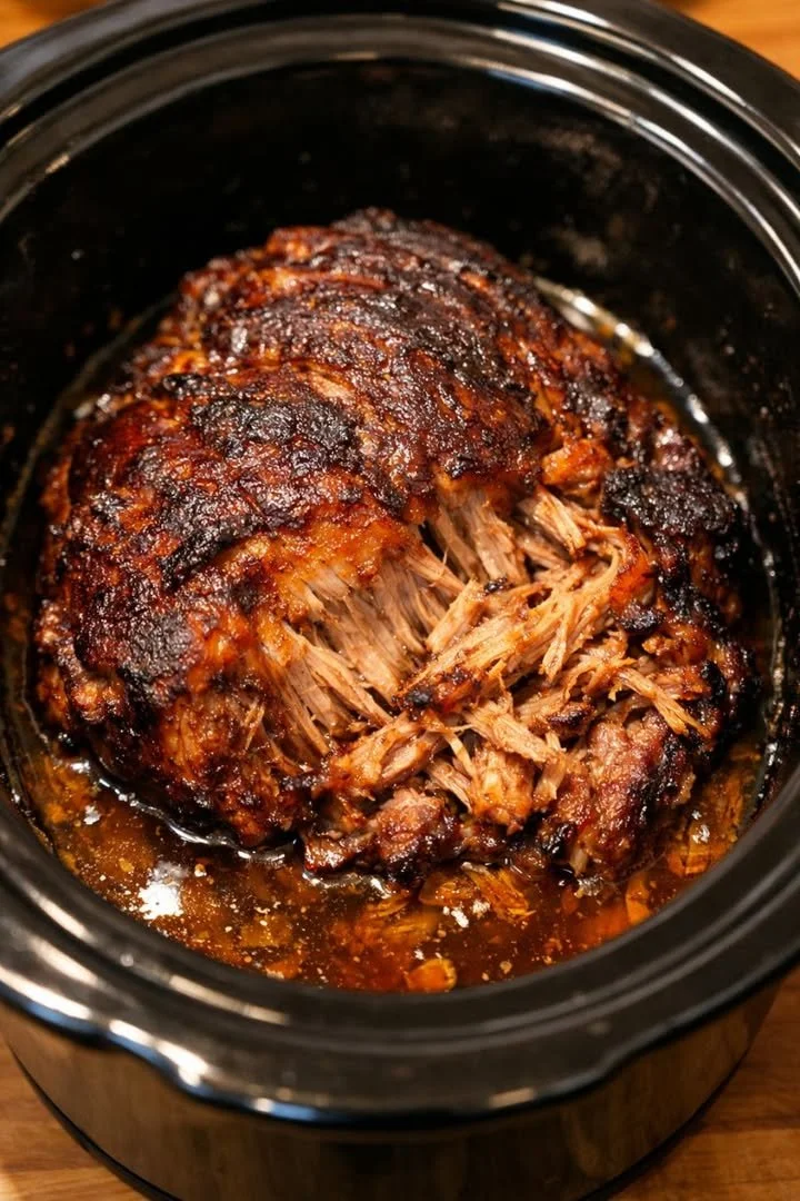 Easy pork butt recipe with four simple ingredients for a delicious meal