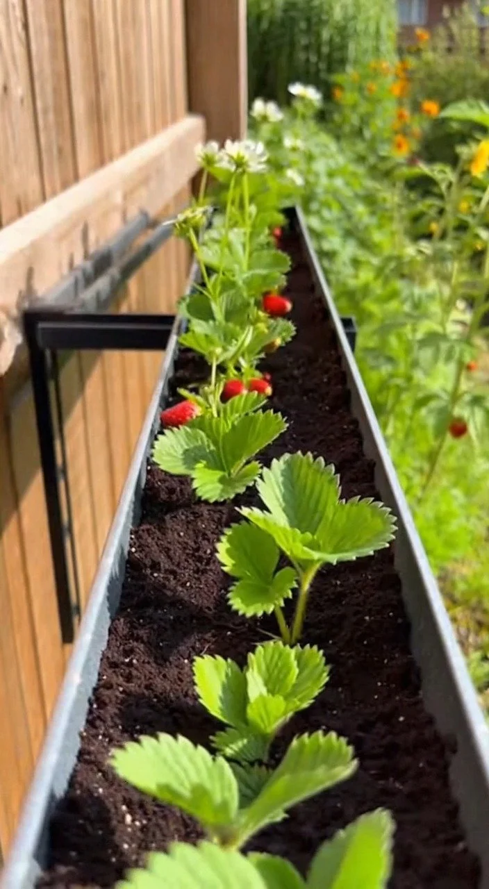 Gardeners harvesting strawberries for a bountiful picking experience.
