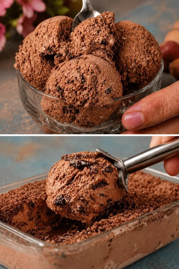 Gelato Furbo all'Avena e Cacao - dessert sano e gustoso