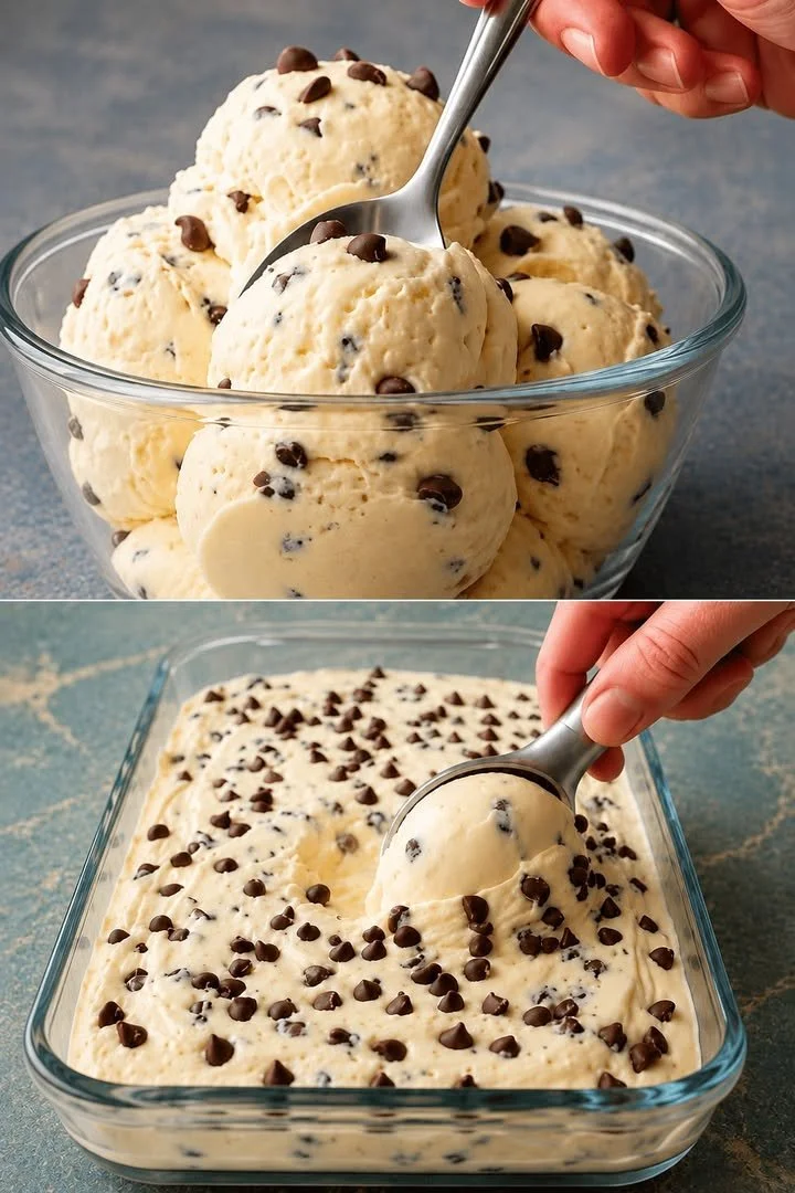 Gelato proteico cremoso e nutriente, ideale per una dieta sana.