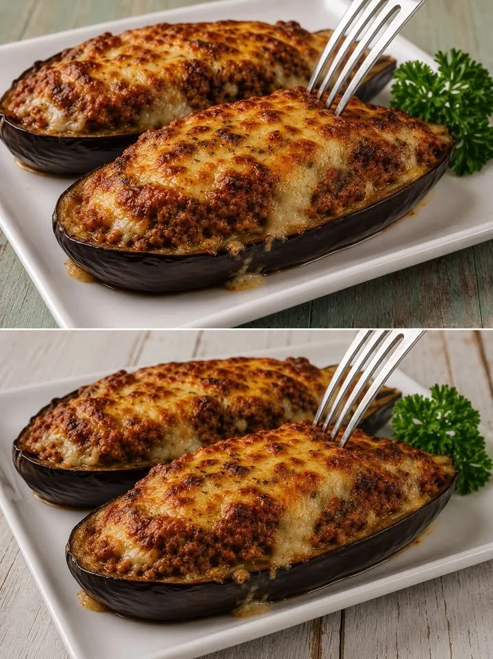 Ricetta melanzane ripiene leggere con ingredienti freschi e sani