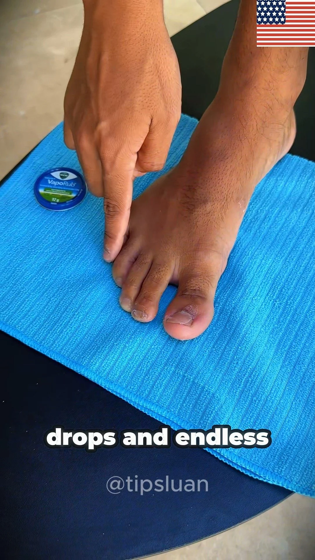 Vicks technique for treating nail fungus effectively