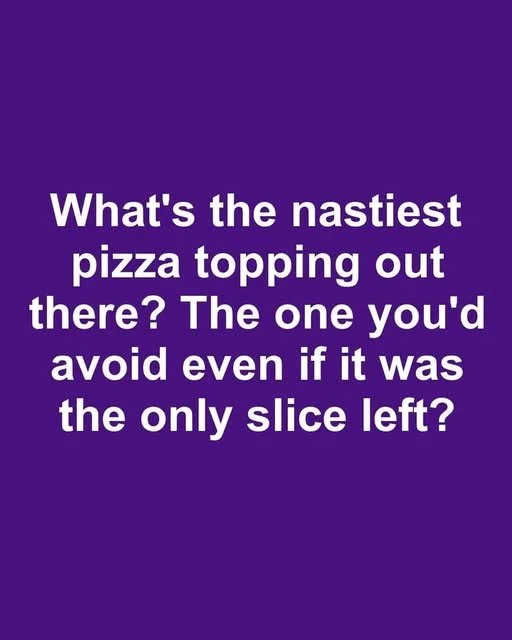 Image of pizza with the nastiest pizza toppings to avoid.