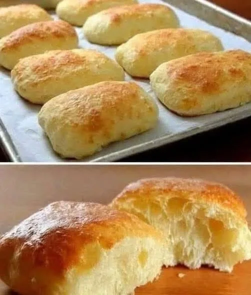 Homemade no kneading bread with a golden crust and soft texture