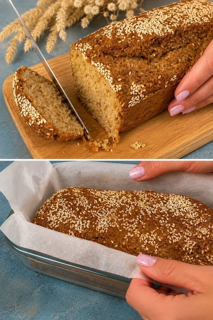 Pane d'avena con yogurt greco, ricetta sana e gustosa per la colazione.