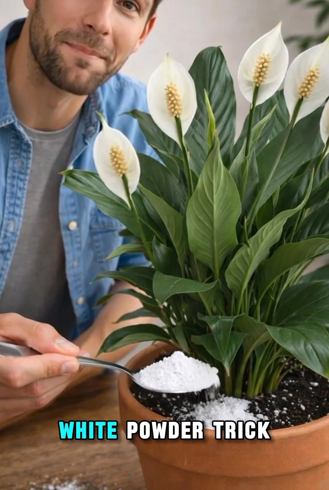 Peace lilies showcasing elegant white blooms and vibrant green leaves.