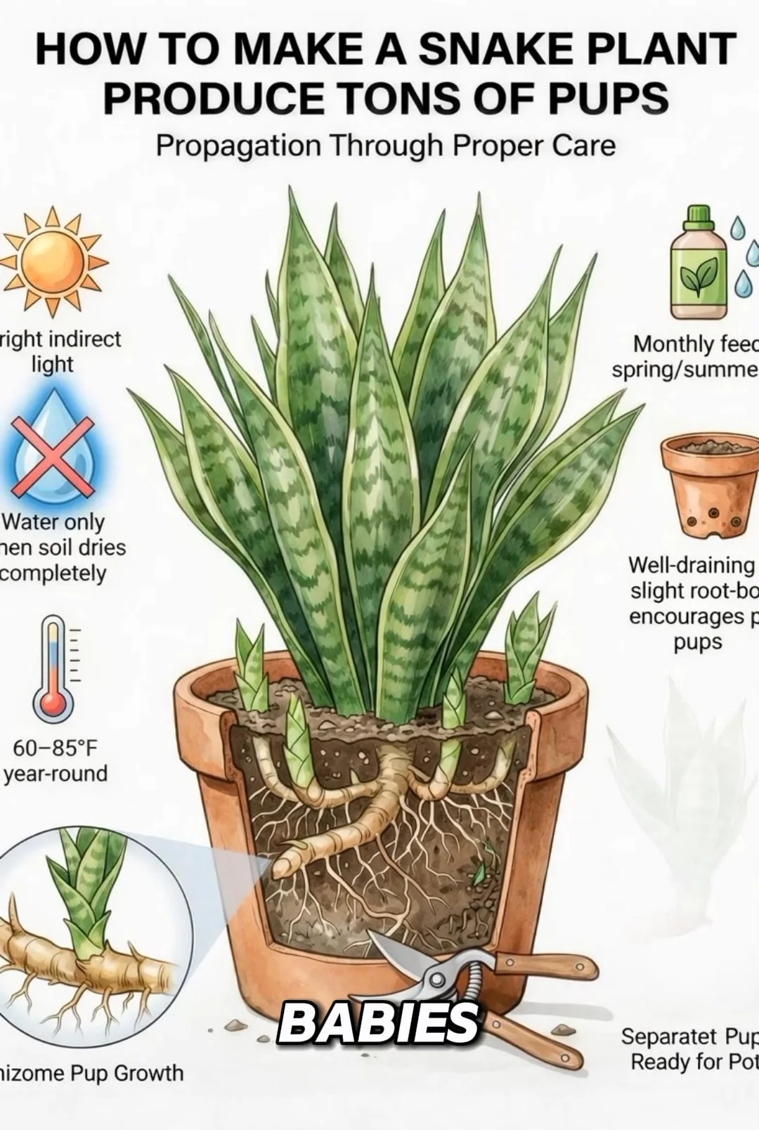 Healthy snake plants thriving indoors with simple care adjustments