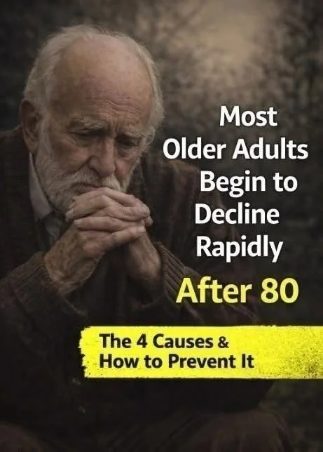 Graph showing factors affecting longevity in older adults.
