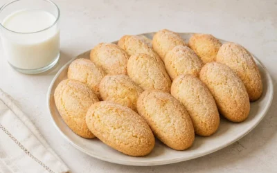 Biscotti da inzuppo freschi, perfetti per il tè e il caffè