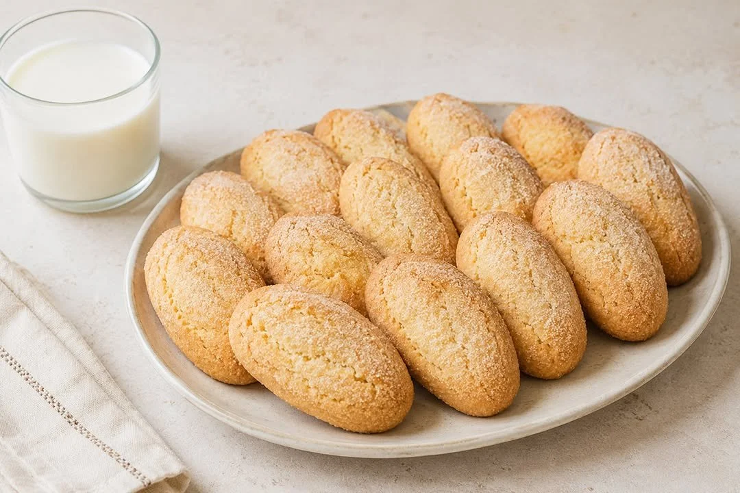 Biscotti da inzuppo freschi, perfetti per il tè e il caffè