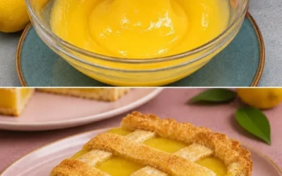 Delicious lemon cream dessert in a bowl topped with fresh lemon zest