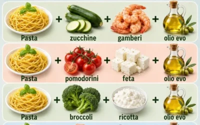 Pasti leggeri e gustosi sotto le 450 kcal per una dieta equilibrata