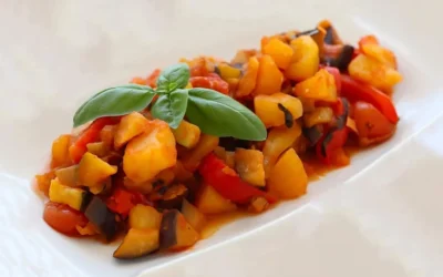 Piatto tipico de Le Canazzo con ingredienti freschi e autentici.