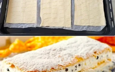 Millefoglie con Ricotta servito su un piatto elegante