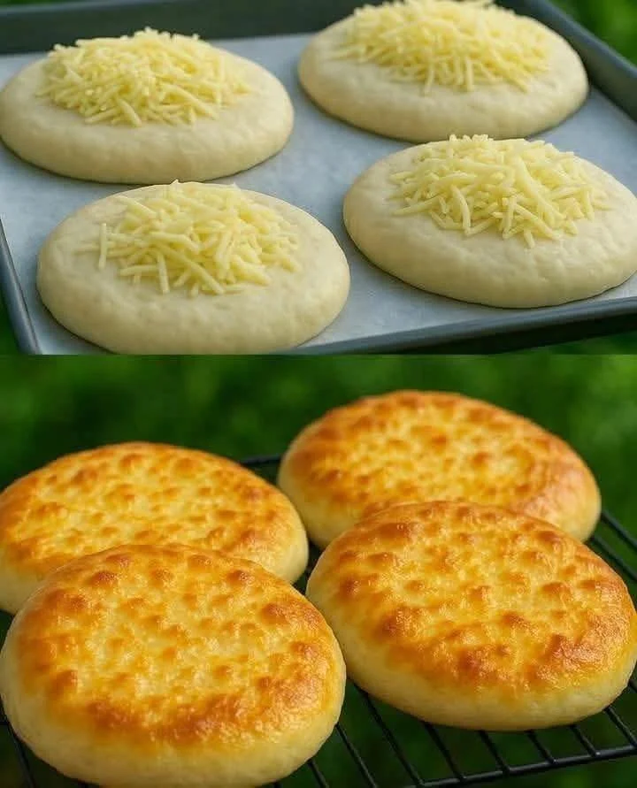 Ricetta facile e veloce di pane al formaggio senza impasto e lievito