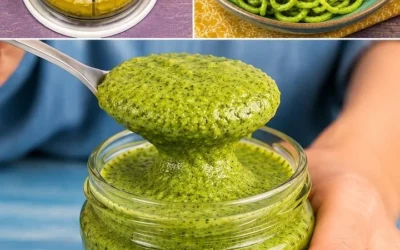Pesto di Limoni fresco e saporito in un barattolo