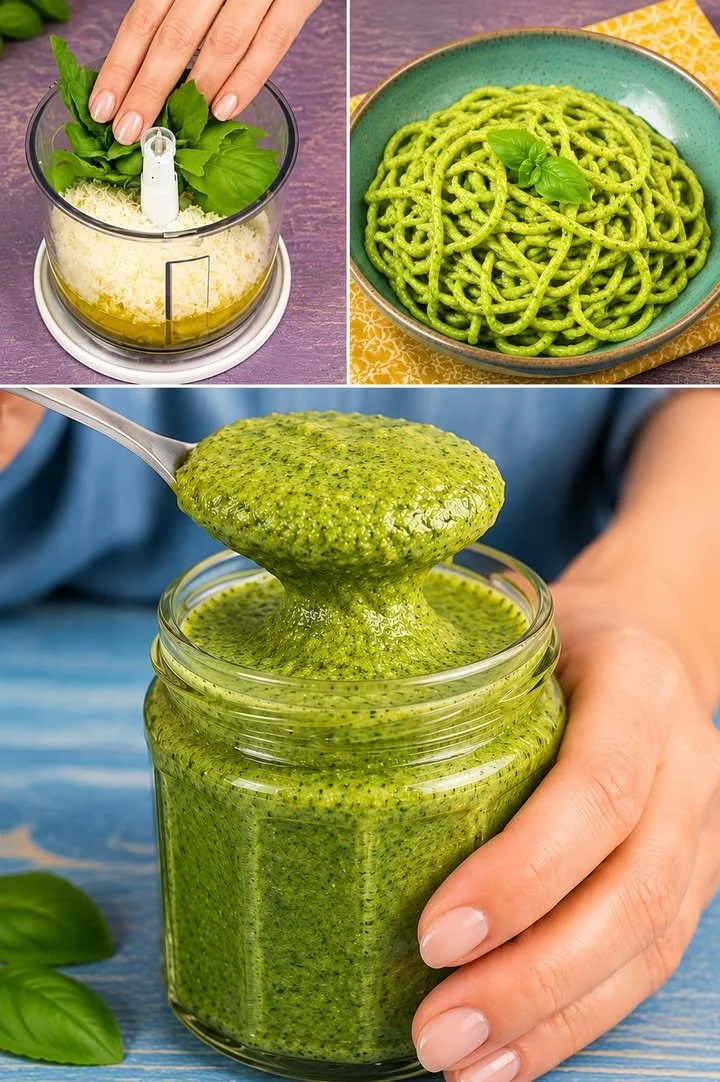Pesto di Limoni fresco e saporito in un barattolo