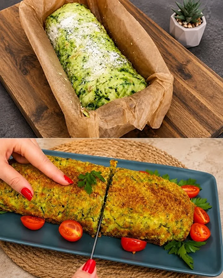 Polpettone di Zucchine cucinato con ingredienti freschi e sfiziosi
