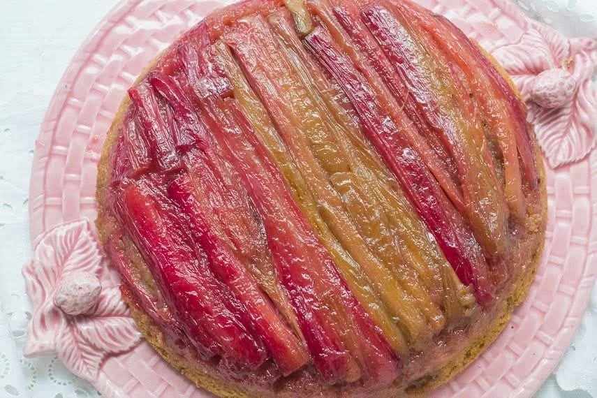 Variety of delicious rhubarb recipes including pies and desserts