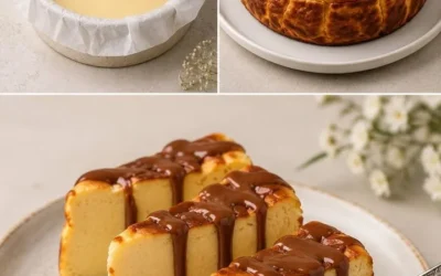 Ricetta della torta cremosa spagnola con ingredienti e preparazione
