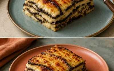 Parmigiana Bianca di Melanzane Senza Frittura, piatto leggero e delizioso