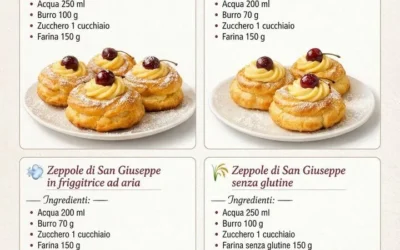 Delicious St. Joseph's Day Zeppole, traditional Italian pastries filled with cream.