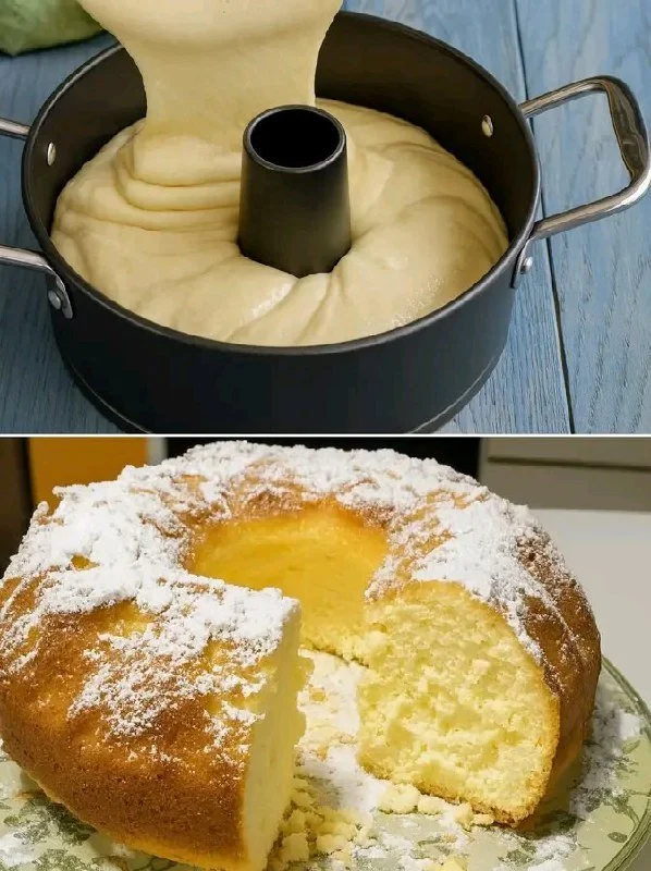 Torta fatta in casa veloce con ingredienti freschi e semplici