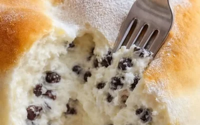 Delicious Torta Nuvola, a light Italian cake with creamy filling and airy texture