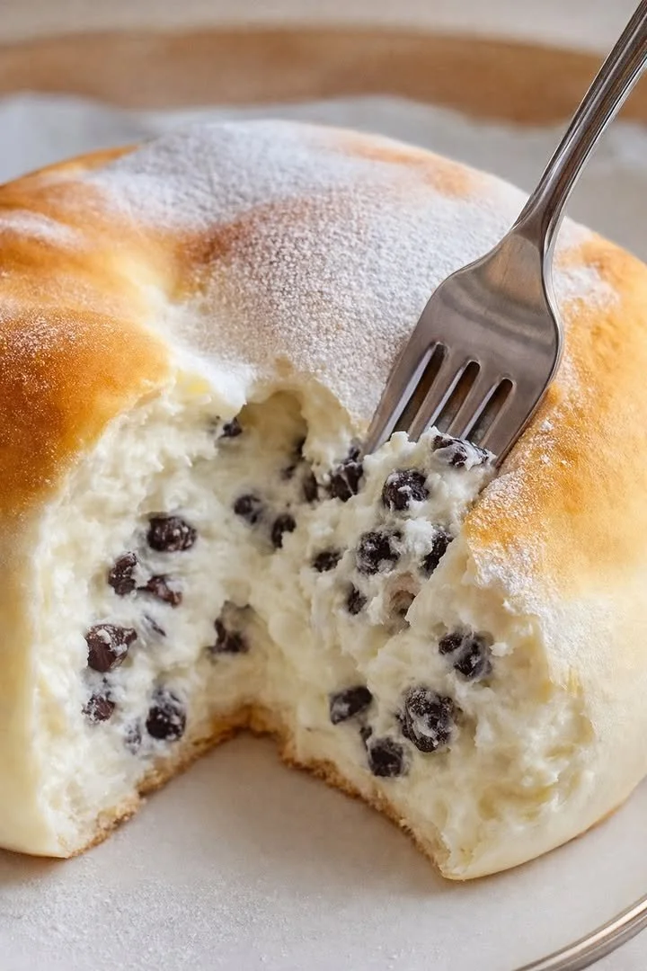 Delicious Torta Nuvola, a light Italian cake with creamy filling and airy texture
