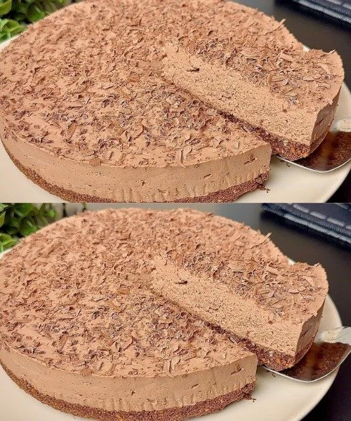 Torta al cioccolato senza cottura, un dessert cremoso e goloso