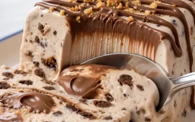 Dolce cremoso con Nutella, dessert ricco e cremoso ideale per ogni occasione.